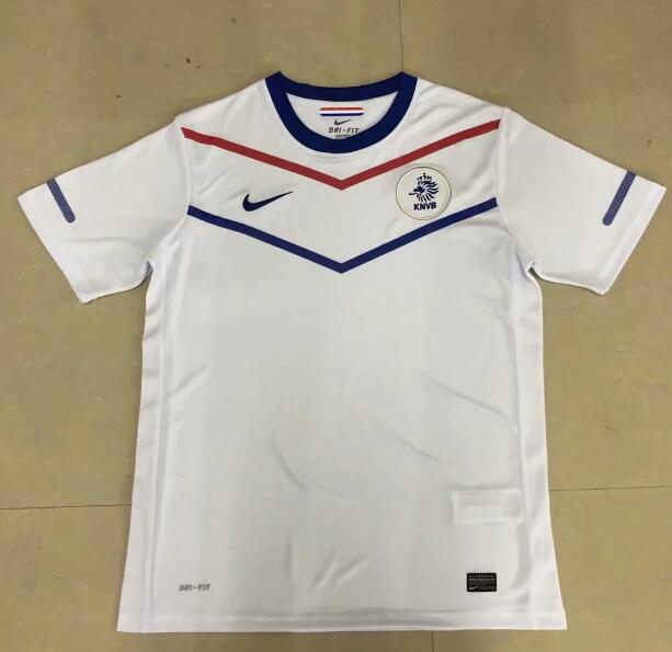 2010 Netherlands Retro Away Kit Soccer Jersey